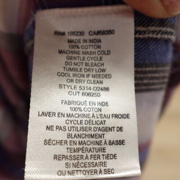 Soft Joie Women's Size Small Carmina Plaid Cotton Shirt Dress Button Down READ - Picture 7 of 8